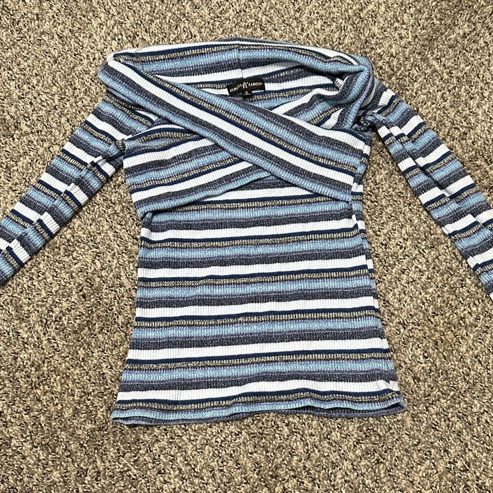 !!SOLD!!Almost Famous Wrap Sweater